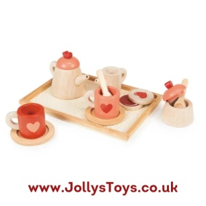 Wooden Tea Time Set